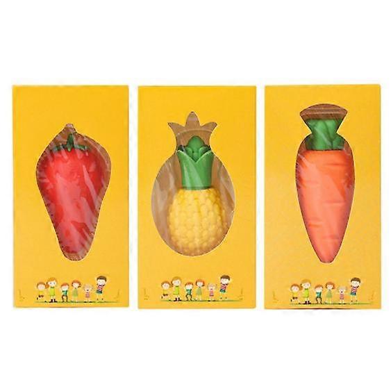 Fruit Eraser at School Homework Pencil Erasers Fruit Shaped Erasers