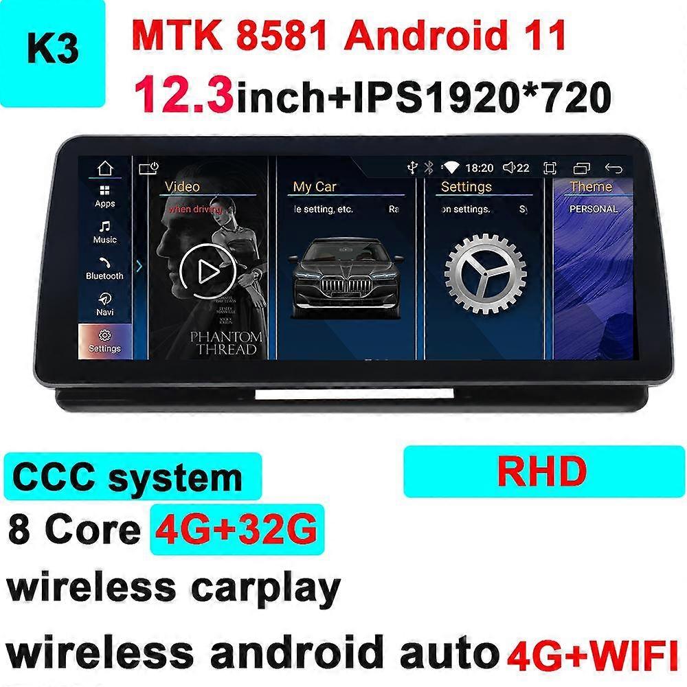 Jingtian Car Carplay Android Auto Navigation Radio Radios Multimedia Audio Player for BMW 3 Series E90 E91 E92 E93 2006-2011 DSP