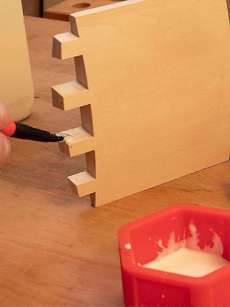 2023 New Glue Brush Holder Hand Tools Multifunctional Design Sealing Cover Handicrafts Handmade Products Round Holes Carpentry