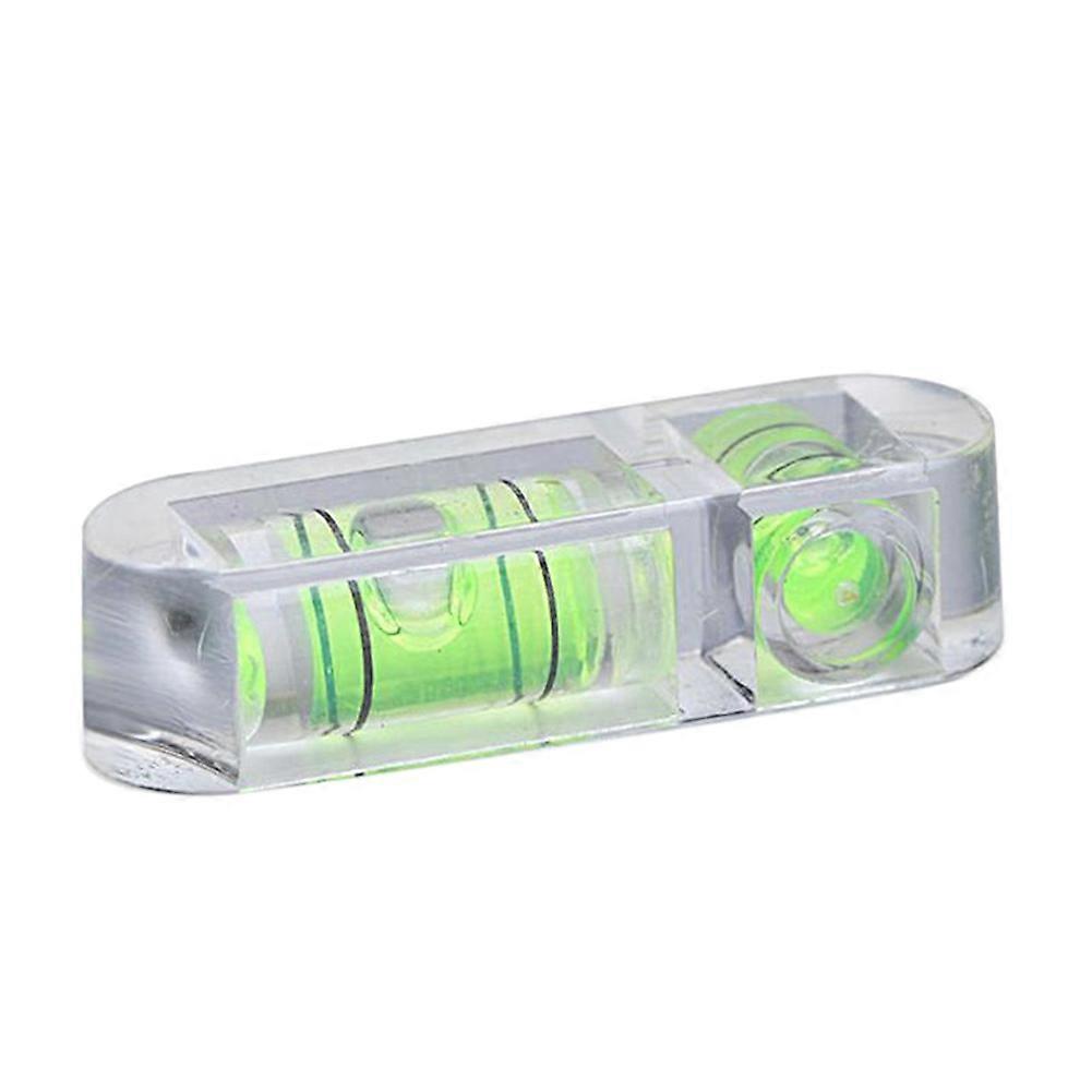 Mengxi Transparent Acrylic High Precision Bubble Spirit Level Camera Measuring Tool