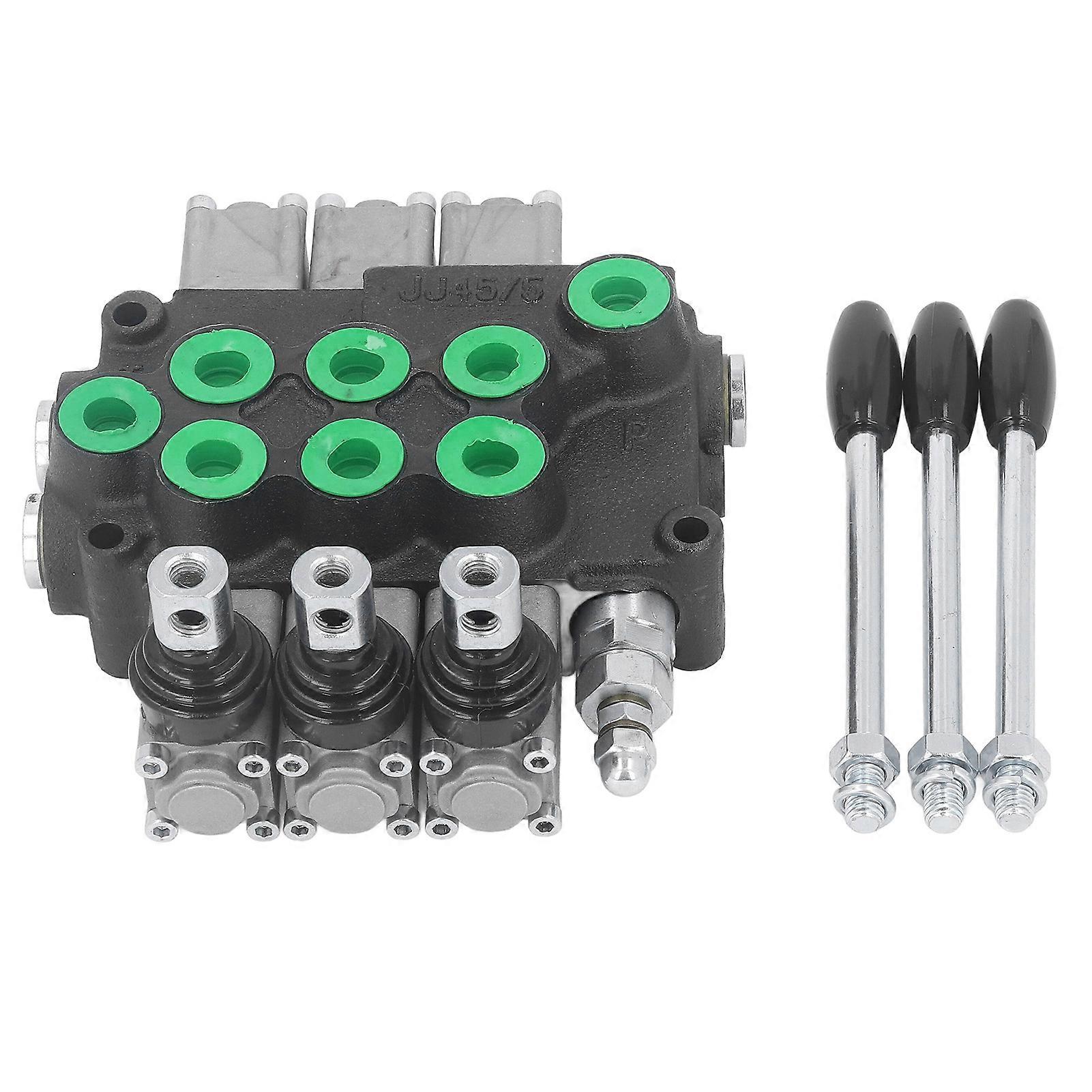 Hydraulic Directional Control Valve, Hydraulic Directional Control Valve 16.20MPa High Pressure for Double Action Cylinder