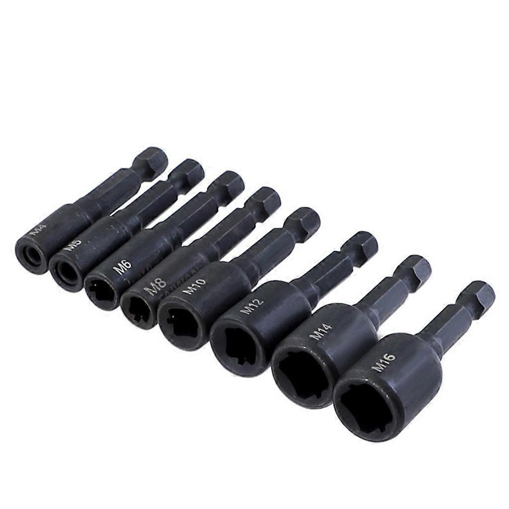 M4-M16 Tap Socket Collet Wrench Set Machine Die Socket Adapter Hex Shank Square