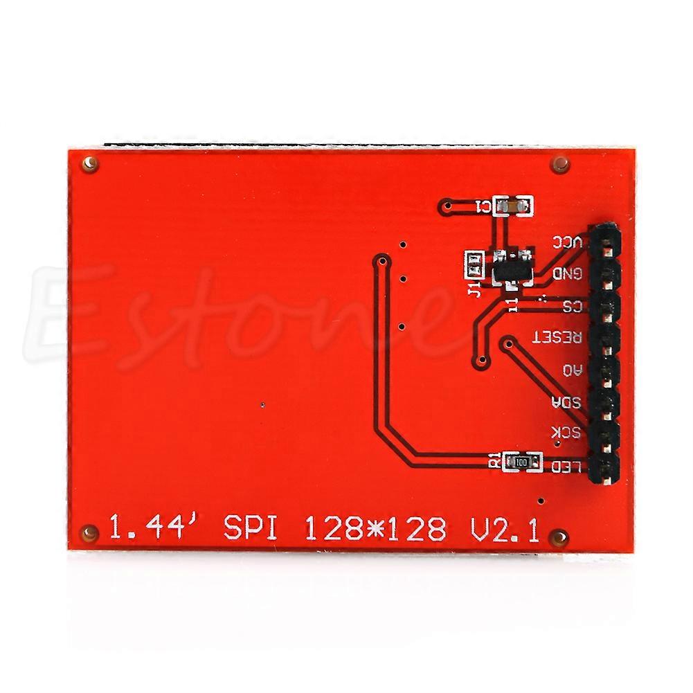 1pc New 1.44" Red Serial Display LCD Module 128*128 TFT Color Screen PCB Adapter