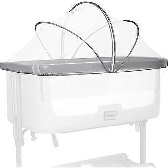 (White, 95 * 57CM) Mosquito Net for Crib/Cribs/Travel Bed/Extra Bed/Baby Travel Cot, Fine Mesh Fabric, Easy to Install