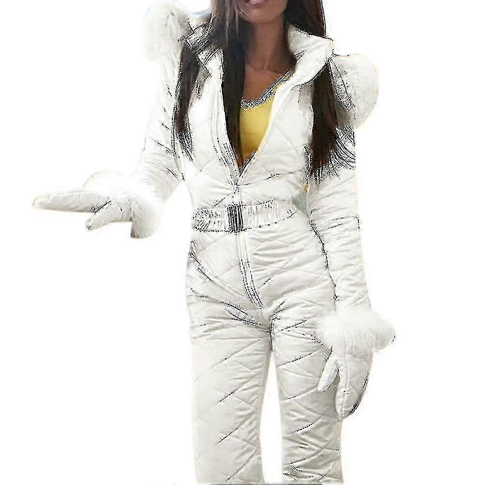 Γυναίκες Ζεστό Snowsuit Υπαίθριο αθλητικό παντελόνι Κοστούμι σκι Αδιάβροχο Jumpsuit