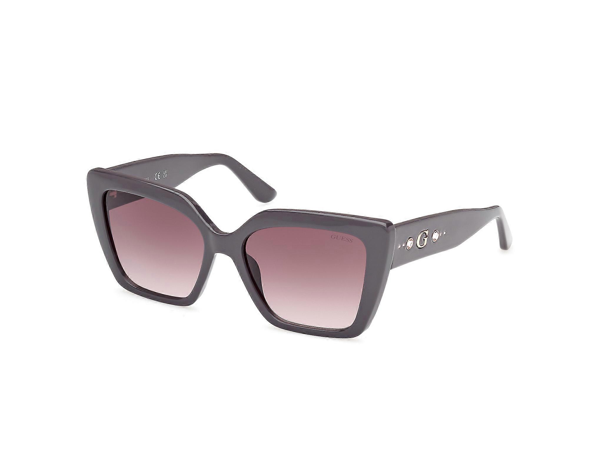 Sunglasses Guess GU00162 20F shiny grey 55/17/140 WOMAN