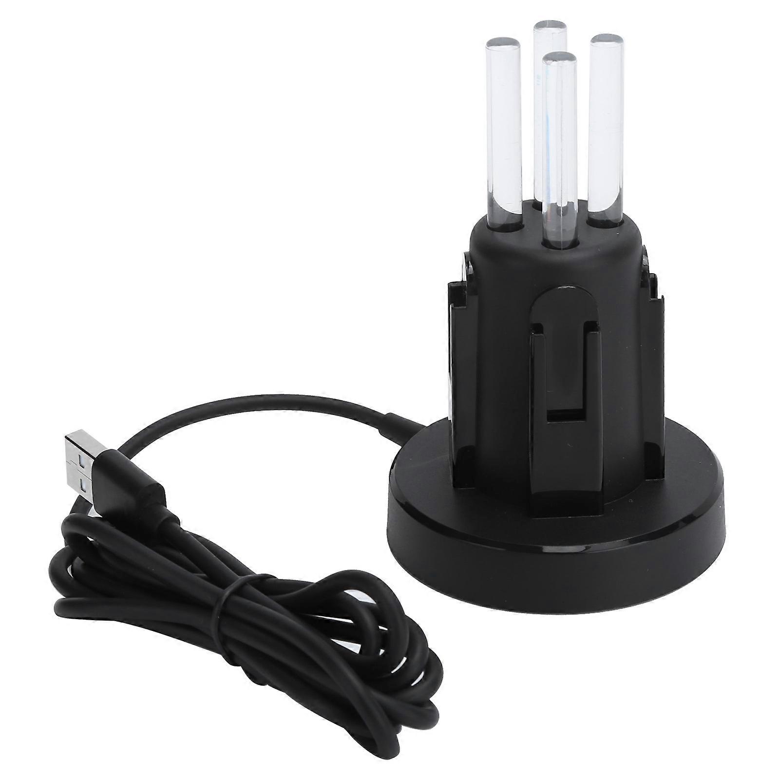 USB Gamepad Charger Dock: 4-Port LED Charging Station for JoyCon Controllers