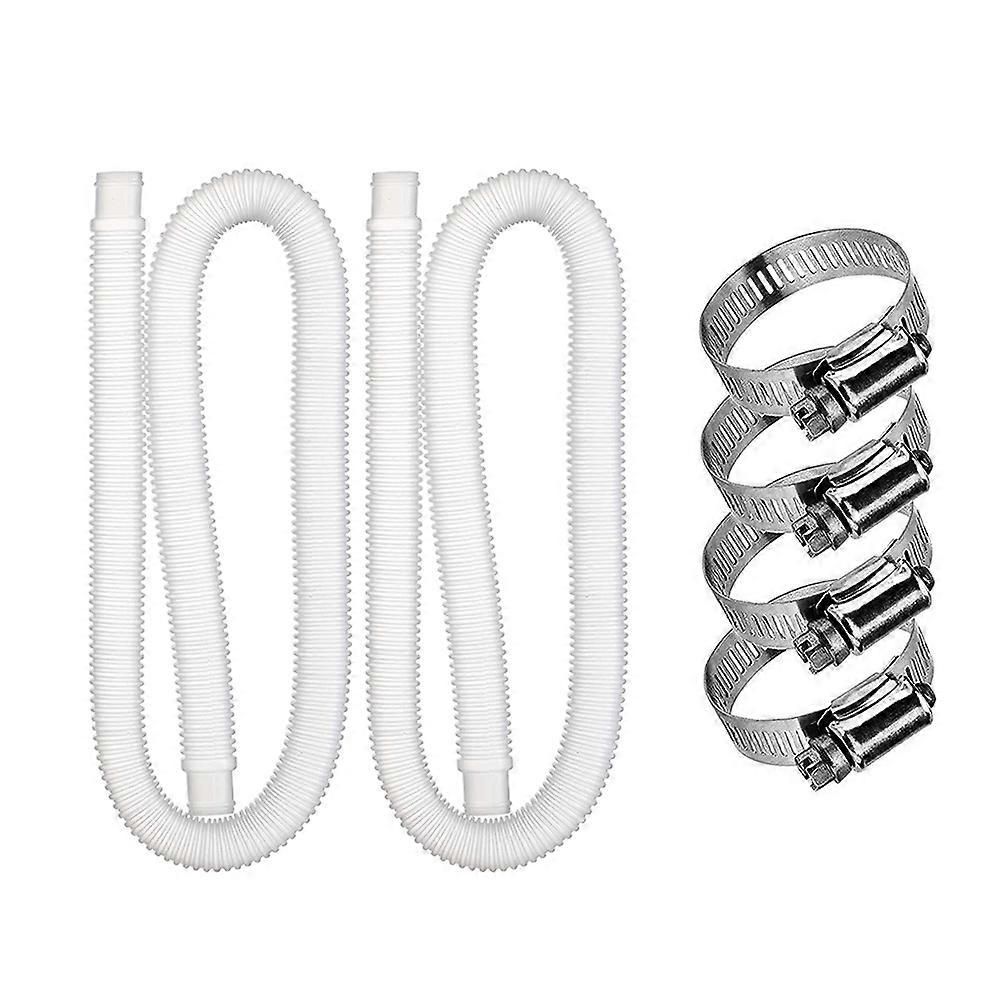 Efficient Water Flow Pool Hose, 1.5m, Compatible with Intex 330/530/1000 GPH Pumps