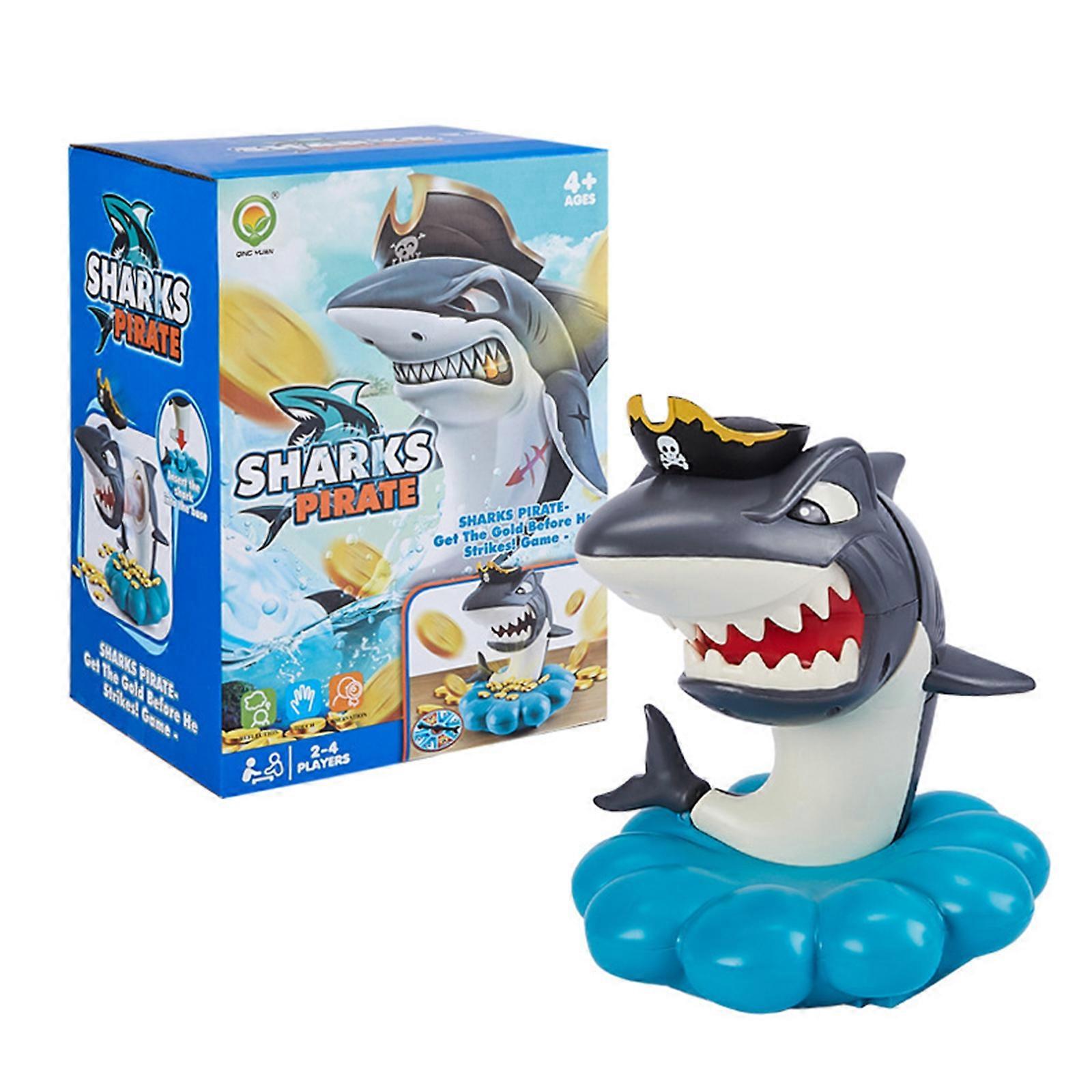 Electric Pop-Up Pirate Shark Toy - Fun Game for Parties