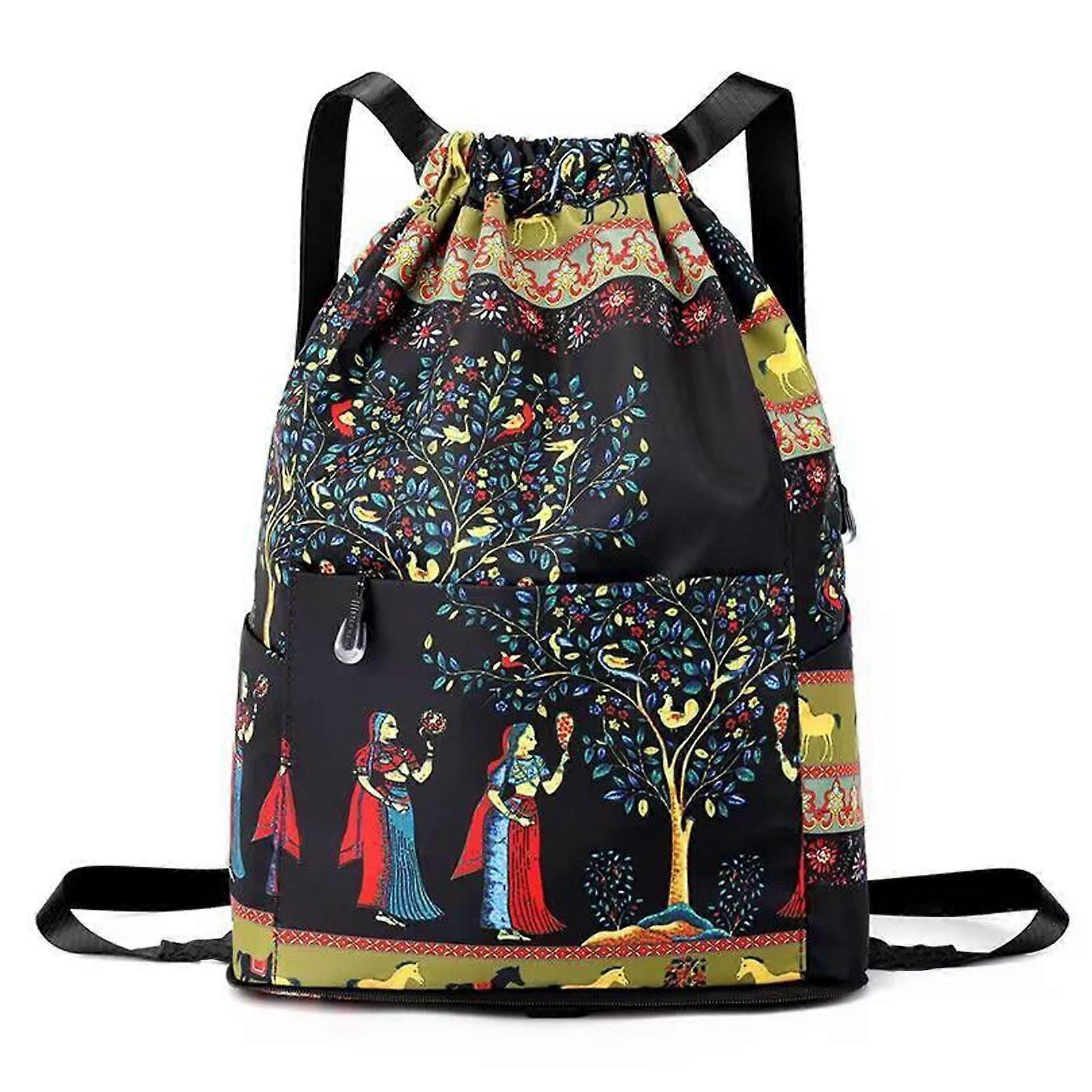 Sac à dos pliable léger avec compartiments sec-humide