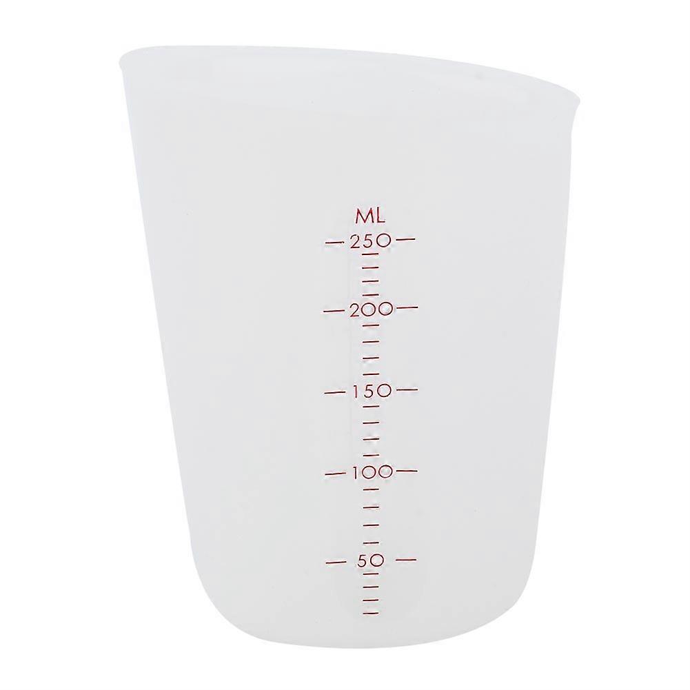 250ml Silicone Measuring Cup with Marking for Coffee Tea Milk