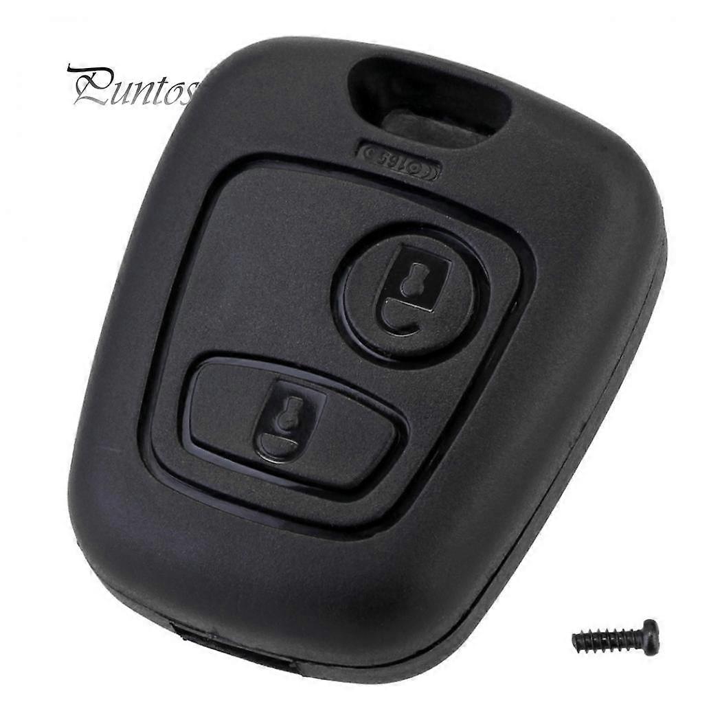 Car Life 2 Button Car Key Fob Case Shell for C1 C2 C3 C4 307 107 207 407