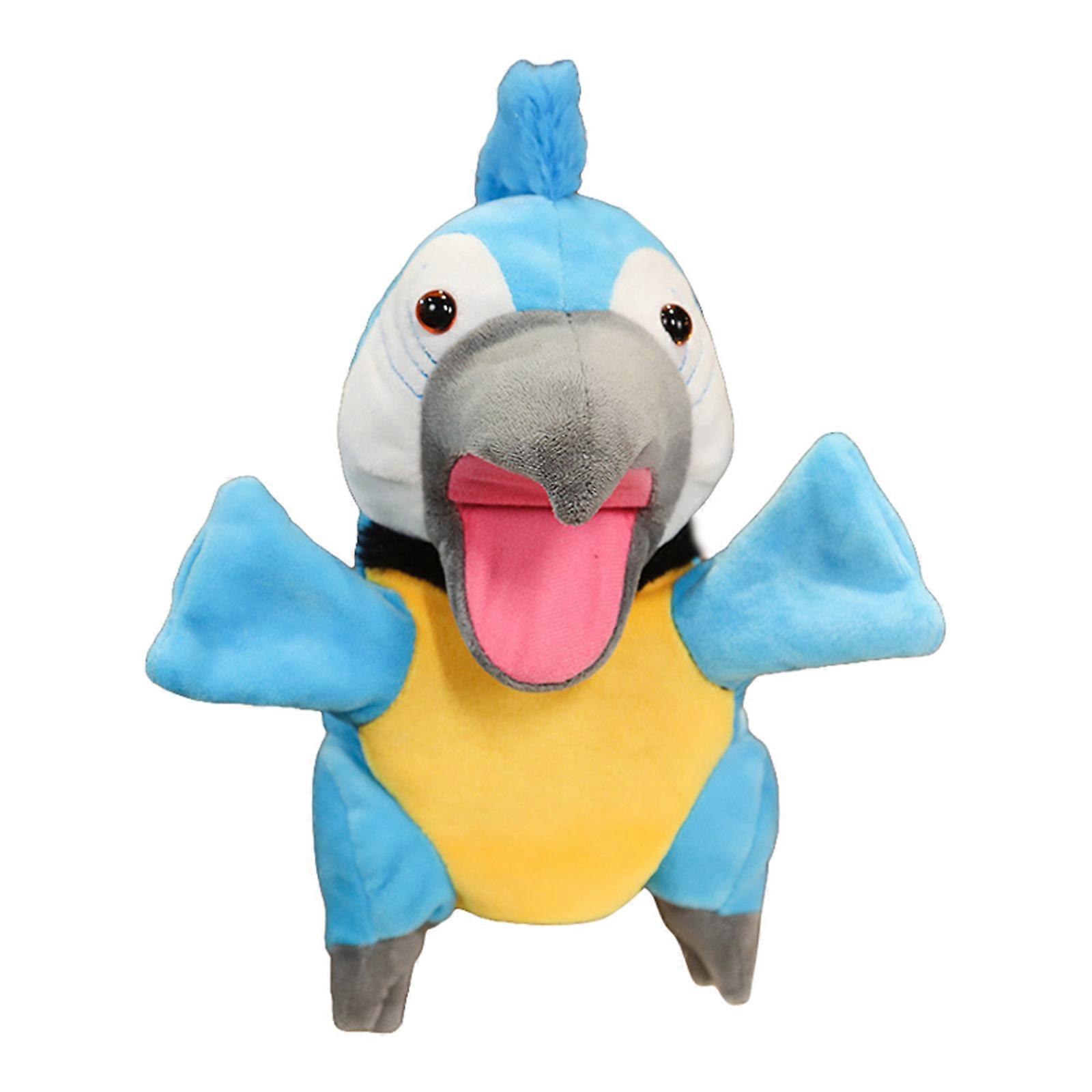 Story Telling Hand Puppet Plush Animal Toy Children Finger Puppet for Doll Party Activity Parent-Child Performance Props