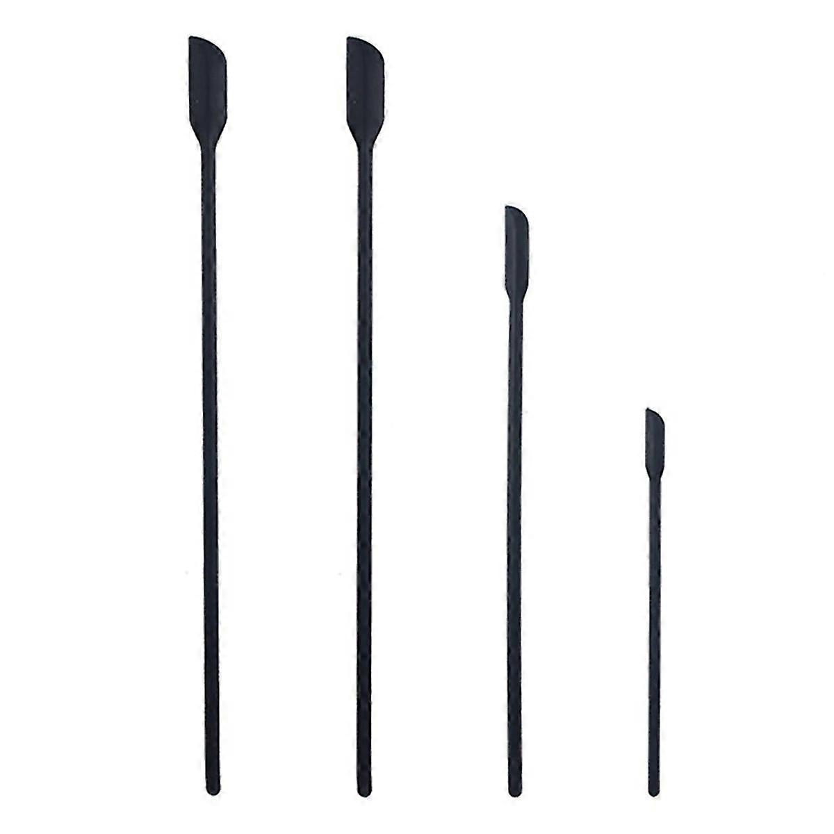 4 Pcs Silicone Spatula Set for Kitchen and Cosmetic Use