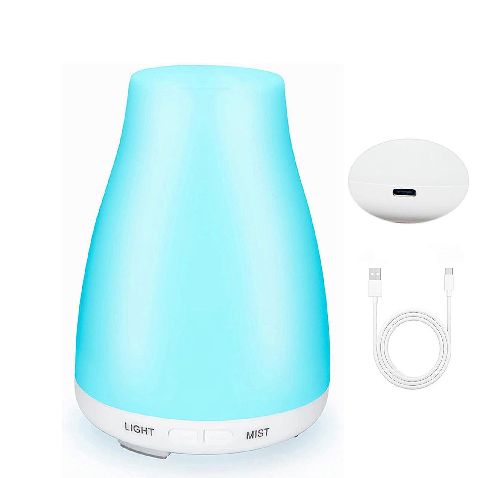 USB Aroma Diffuser with Wooden Pattern, Ultrasonic Humidifier