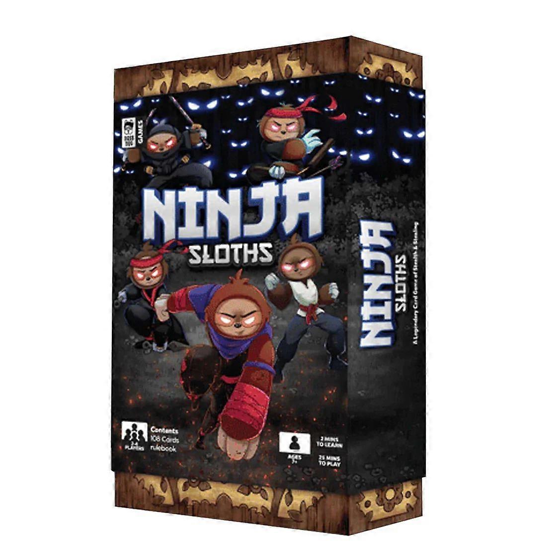 Ninja Sloths Kickstarter Edition Board Game