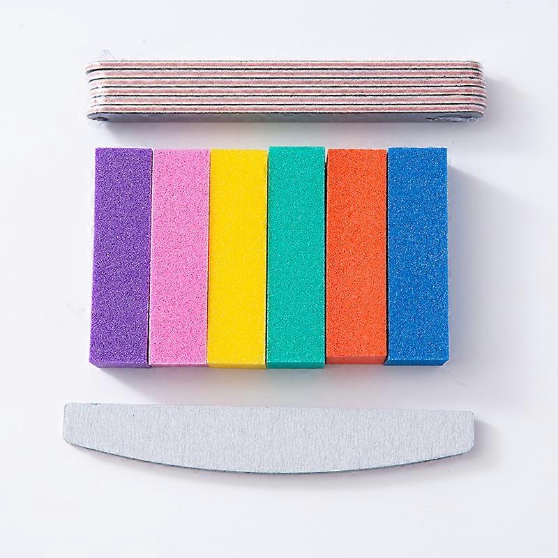 Professional Double Sided Nail Files, Good Quality Materials for Sturdy and Durable Performance, 20PCS Set for Salon-Grade Nail Care Experiences