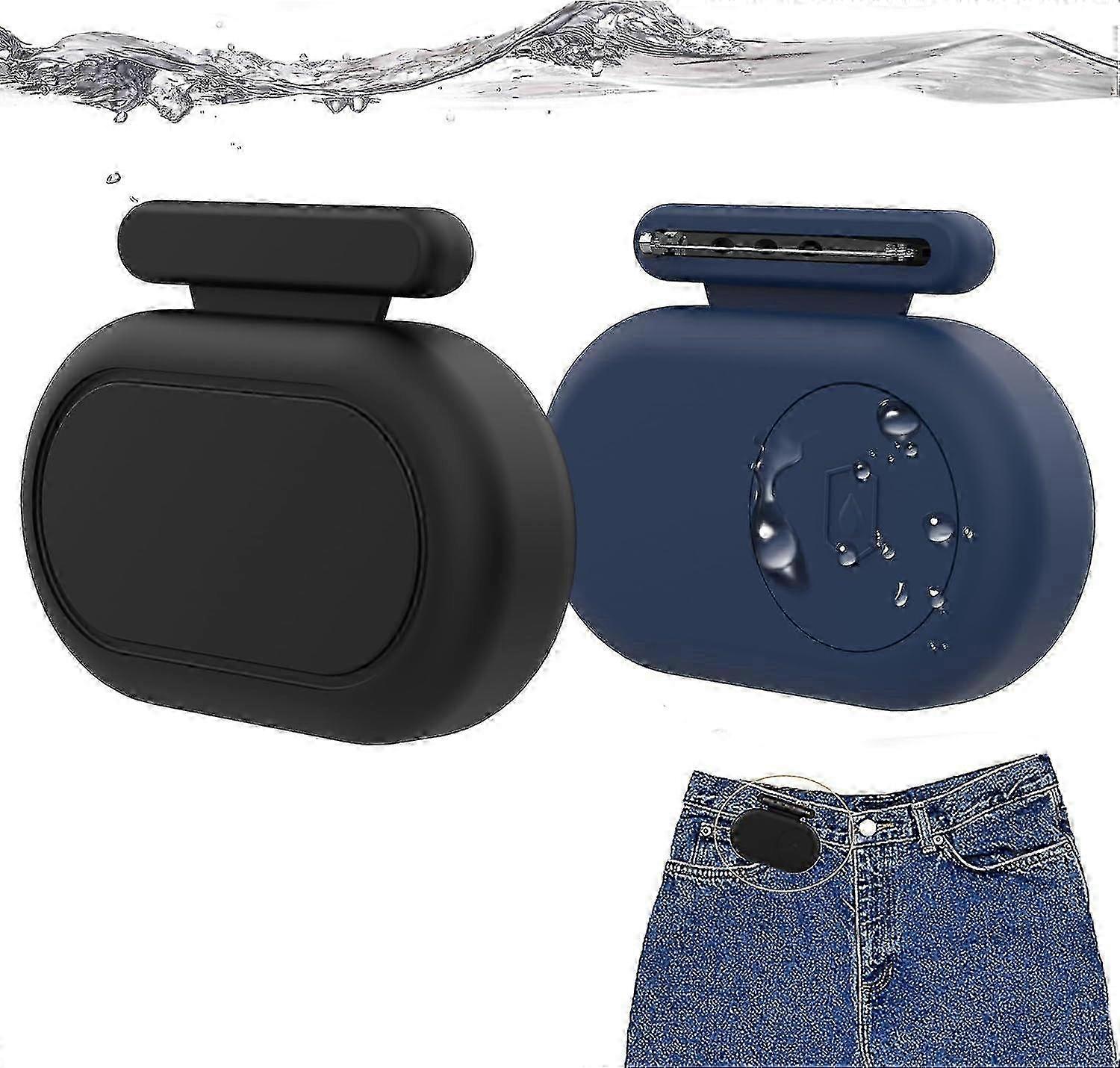 Compatible with Samsung Smart Tag 2 Case with Pin Compatible with Kids, Waterproof Hidden Holder Cli