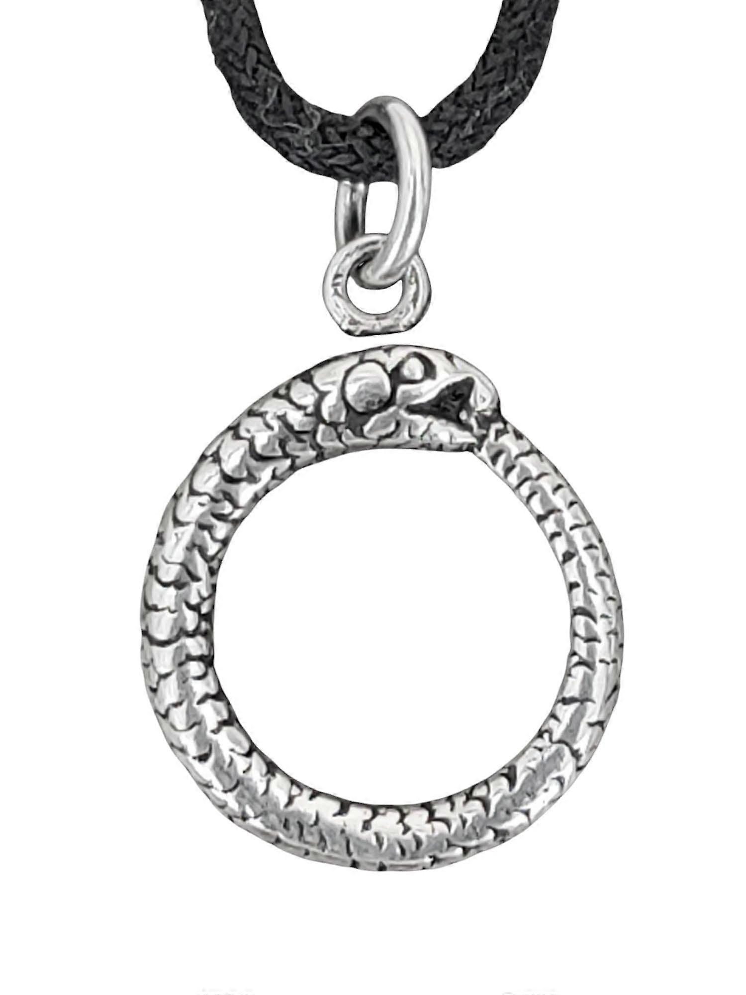 Midgard Snake 110 with Snake Chain - Silver