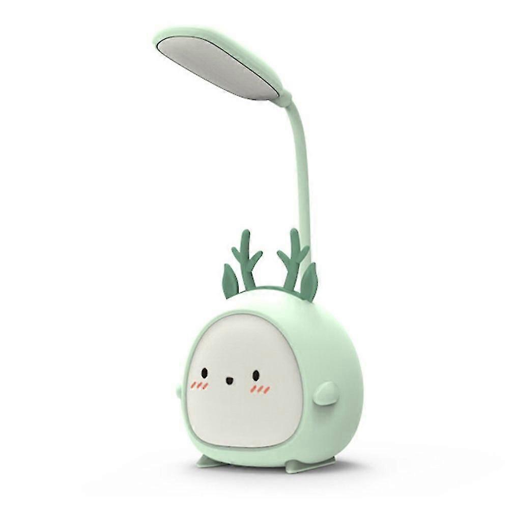 Portable Led Desk Lamp Foldable Light Cute Cartoon Desk Lamp Usb Recharge Led Lamp