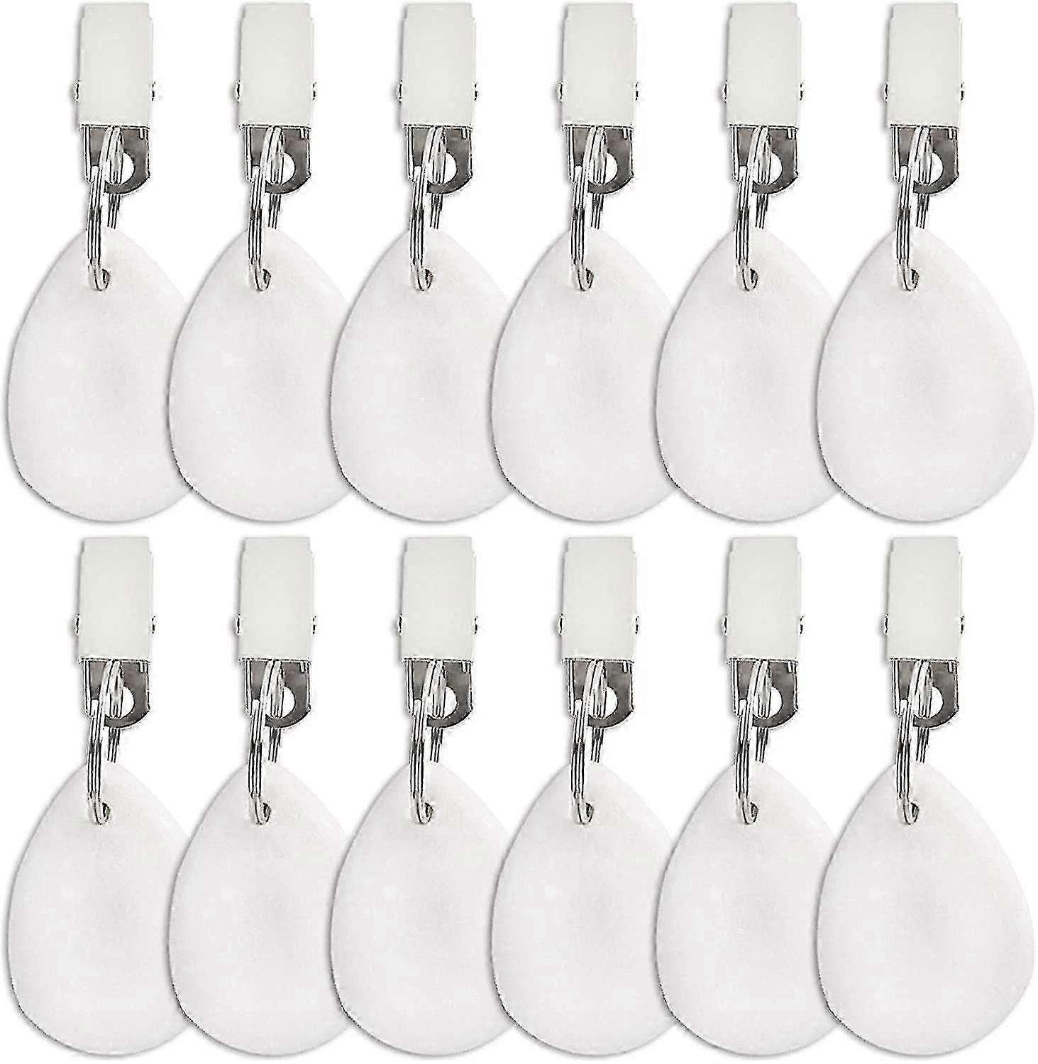 12 قطعة الجدول القماش الأوزان، الرخام الحجر الجدول القماش الأوزان في الأماكن المغلقة في الهواء الطلق، دمعة الثقيلة الجدول غطاء حامل شماعات مع مقاطع معدنية لباتي