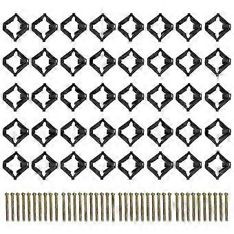 40Pcs 86mm Switch Box Repair Tool Bottom Cassette Repairer Fixed Set with 40Pcs ScrewsInsulation Type