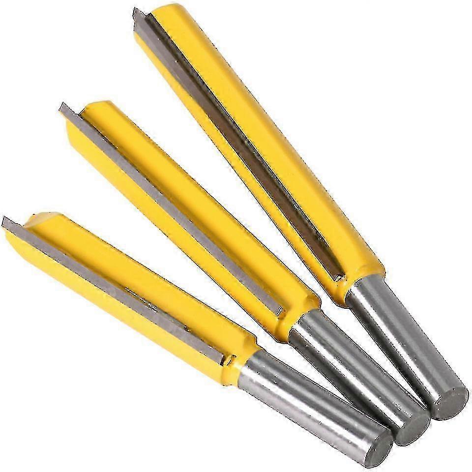 3pcs Extra Long Milling Cutters