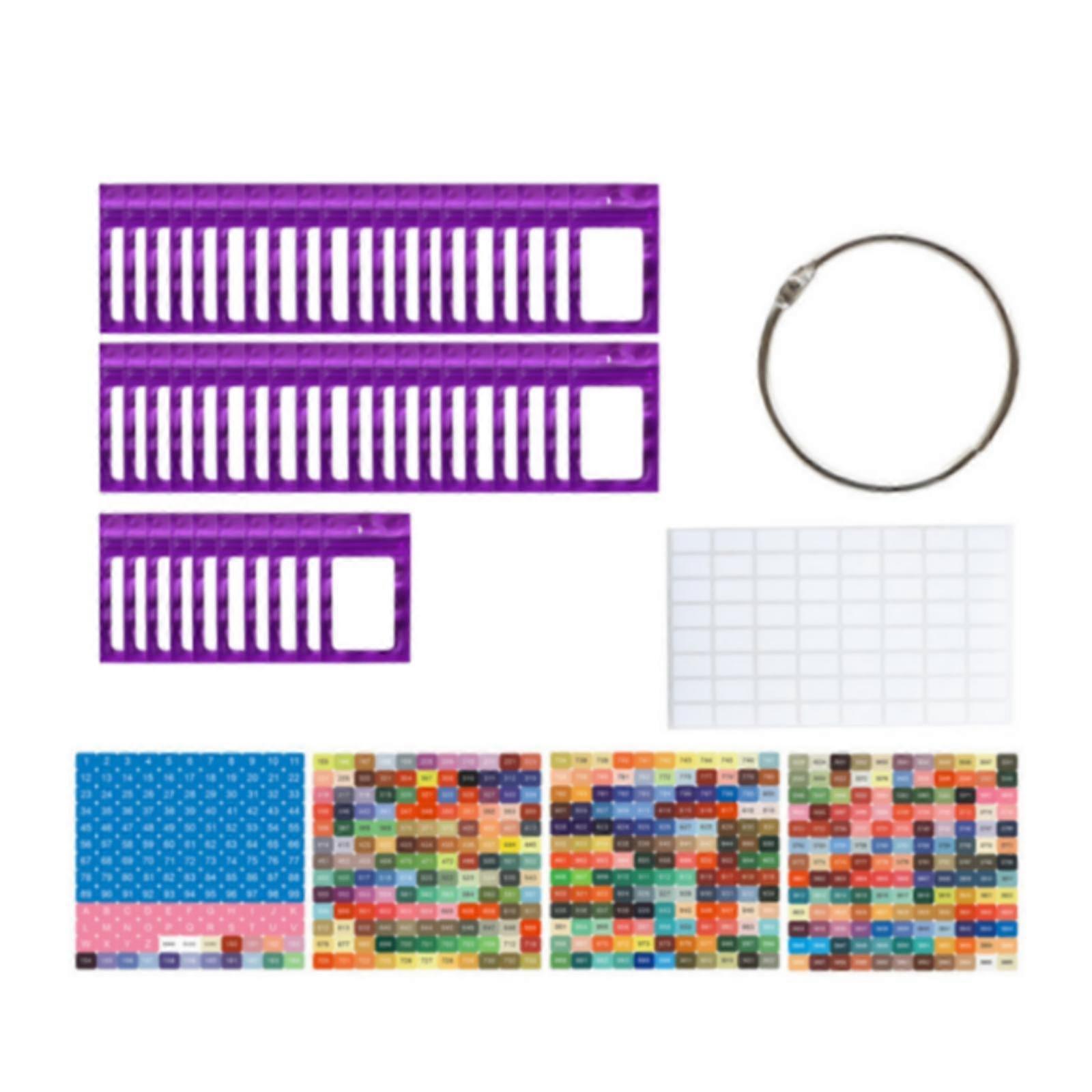50個のラインストーン収納バッグ小さなビーズオーガナイザーキャリーケースダイヤモンドクラフト