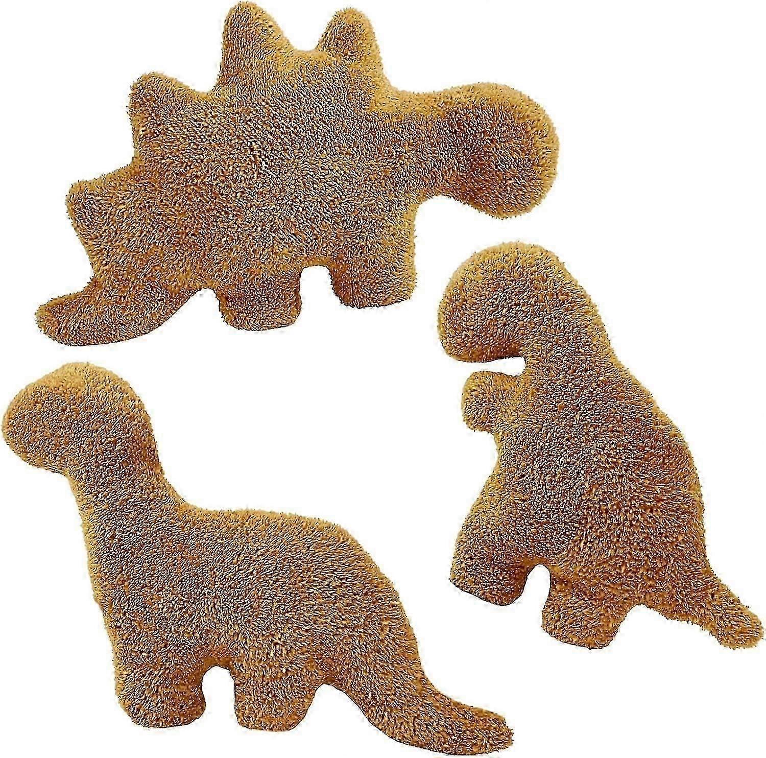 HaKeLai Fish Chicken Nugget Plush, 13 inch Gold Soft Fish Chicken Nuggets Pillow for Birthday Gifts, Theme Party Decorations-Yvan