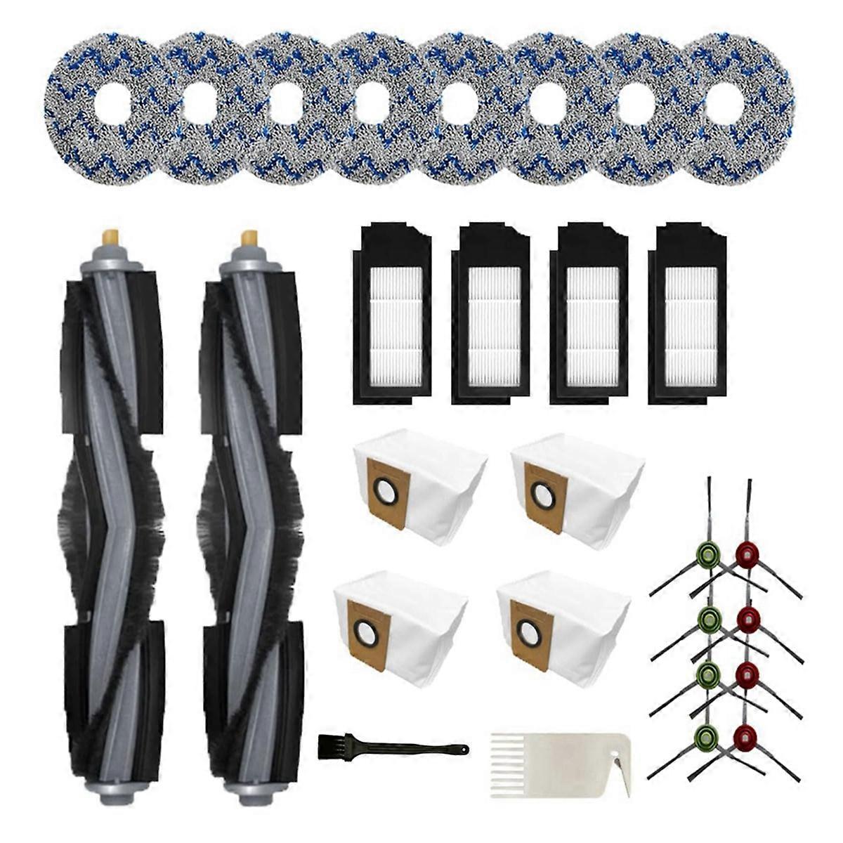 28 PCS Replacement Parts Kit for ECOVACS DEEBOT X1 Omni Turbo