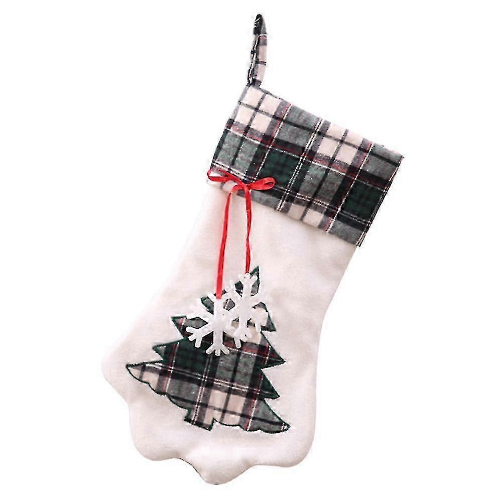 عيد الميلاد القط تخزين شماعات - شخصية الخيش القطط الكبيرة مخلب جوارب حقيبة، عطلة حزب الحيوانات الأليفة هدية الملحقات