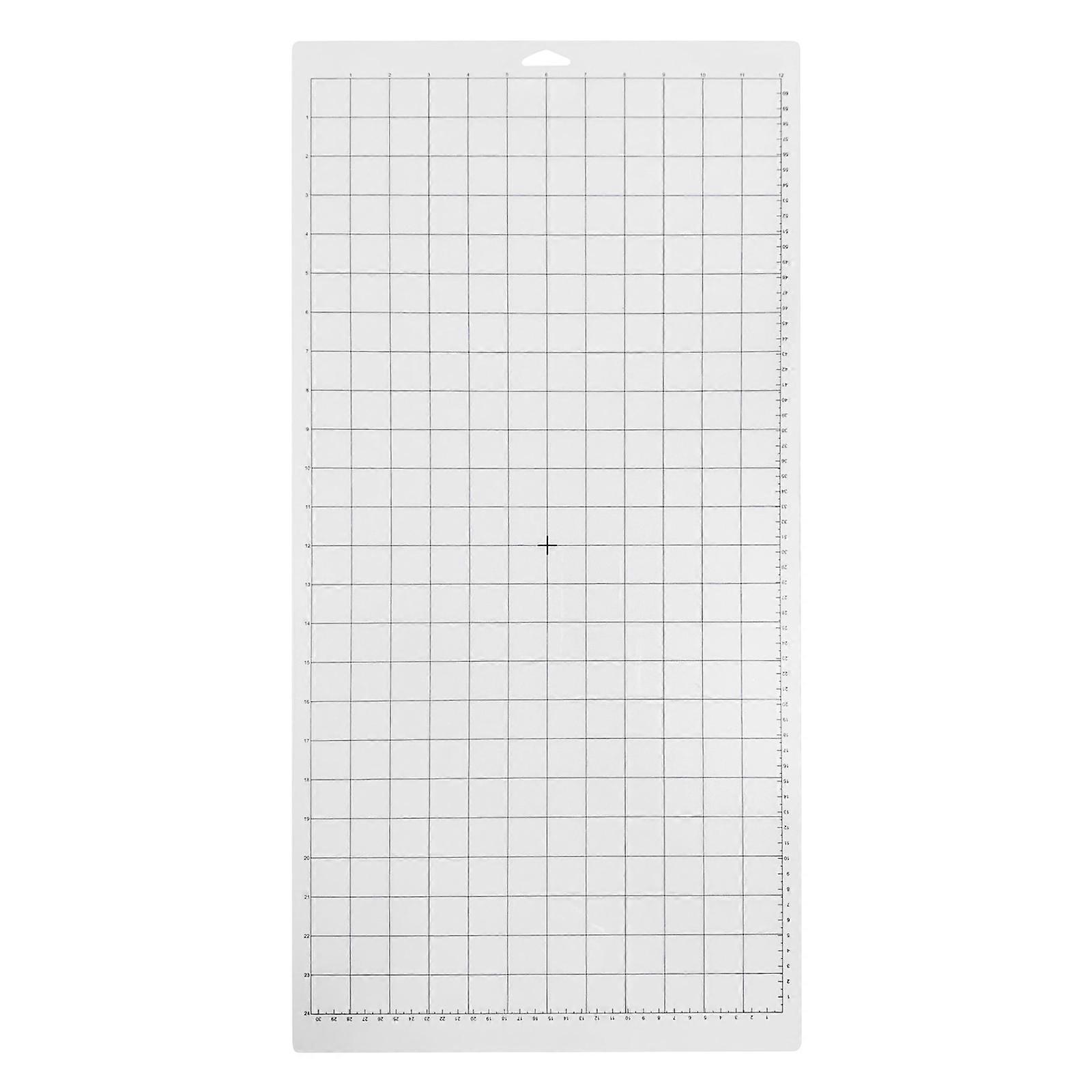 12x12/12x24inch Cutting Mat Crafts Adhesive Sticky Flexible Gridded Quilting Cut Mats Replacement for Sewing Art Crafts Transparent triangul