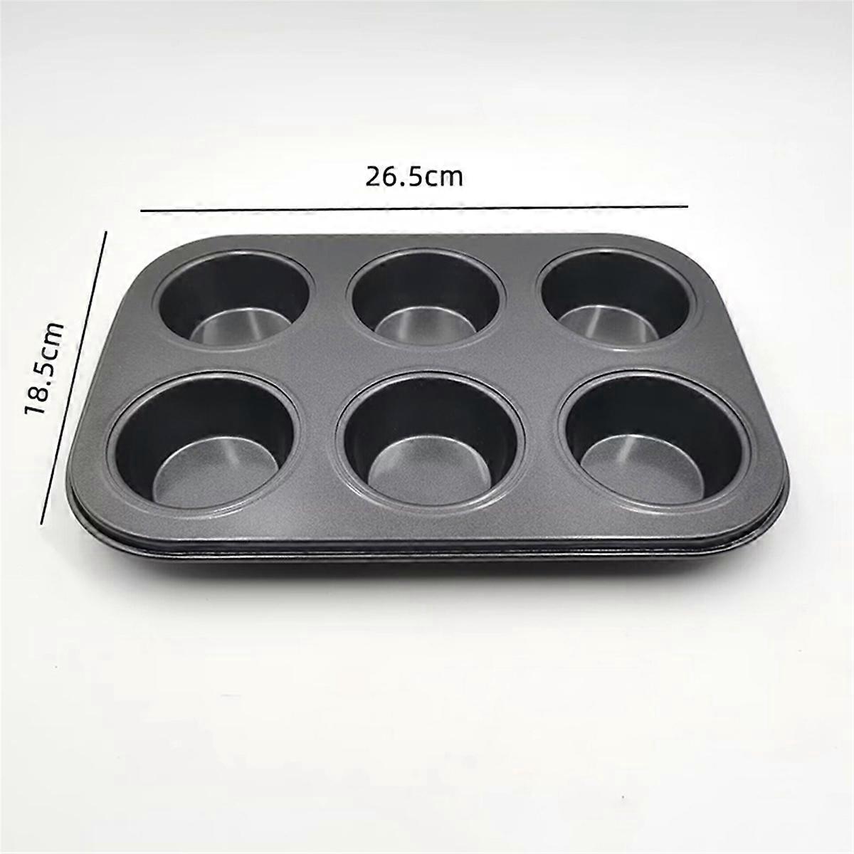3 Pack Nonstick Muffin Pan Carbon Steel Cupcake Pan Muffin Tin