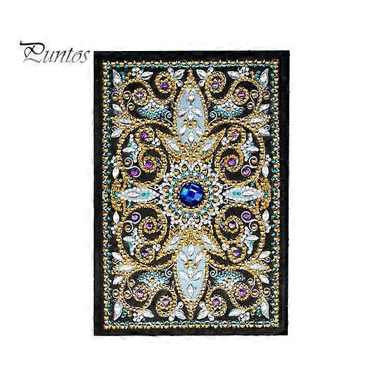 Sparkling Rhinestone DIY Notebook Create Memories A5 Water Rhinestone Painting Diary Drawing Notebook for Friends
