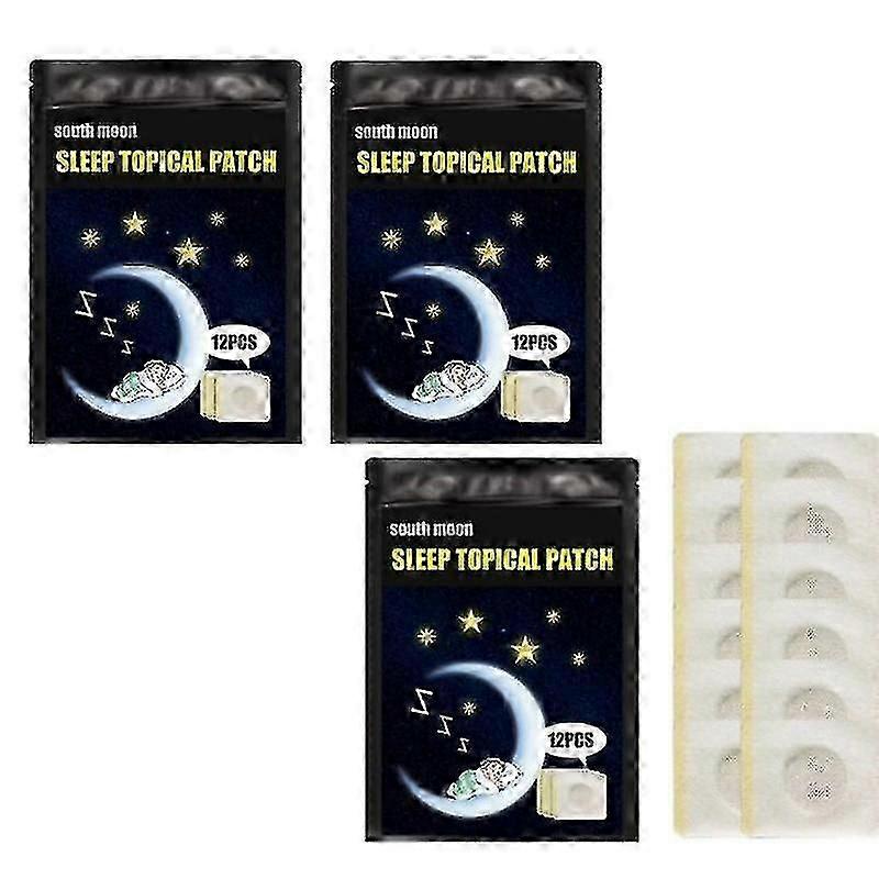 South Moon Sleep Patch lindrer tretthet og gir næring til sinnet for å hjelpe søvn og forbedre søvnløshet KR 8495640692258