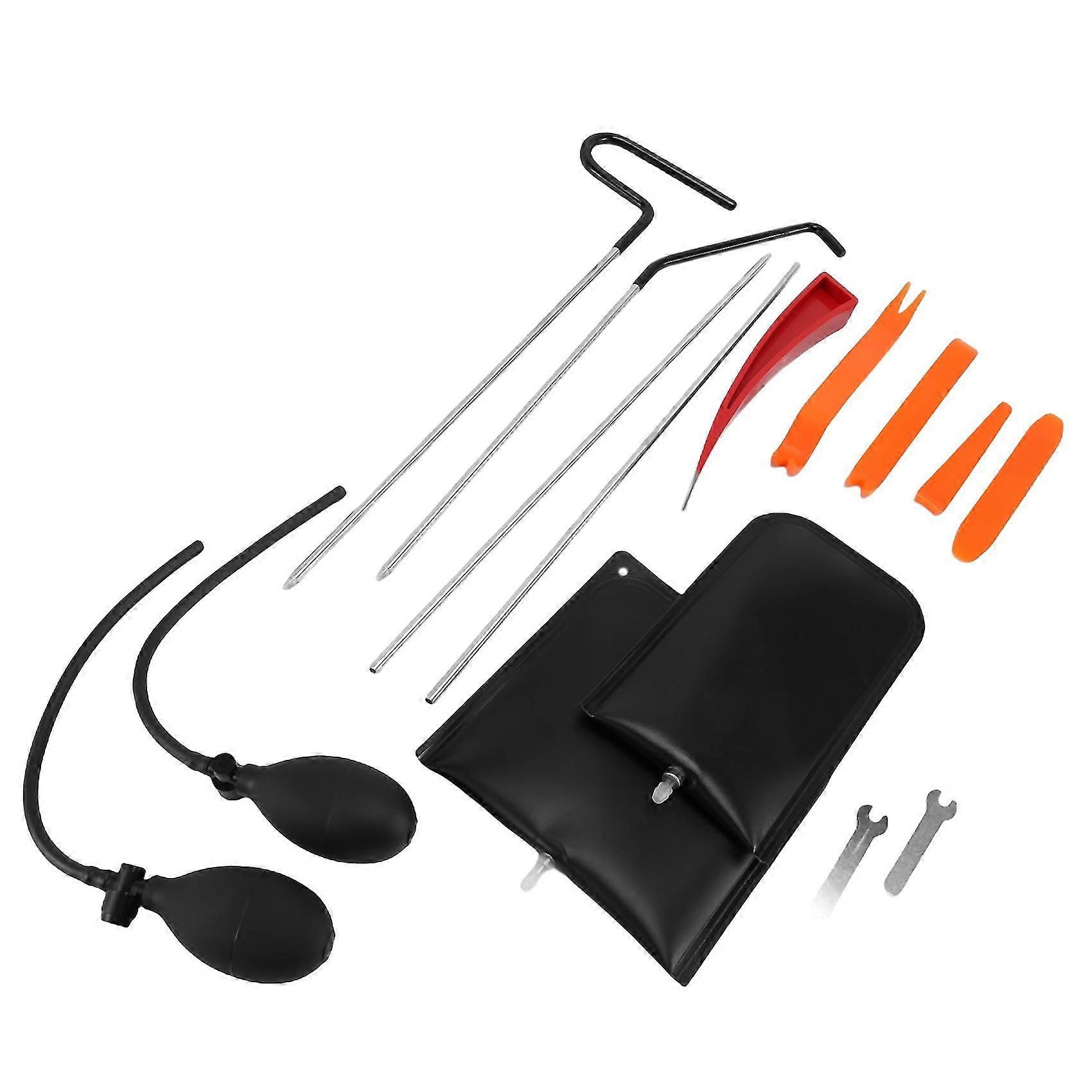 14pcs Car Tool Kit Easy Entry Long Reach Air Wedge Bag Essential Emergency Car Lockout Kit For Cars