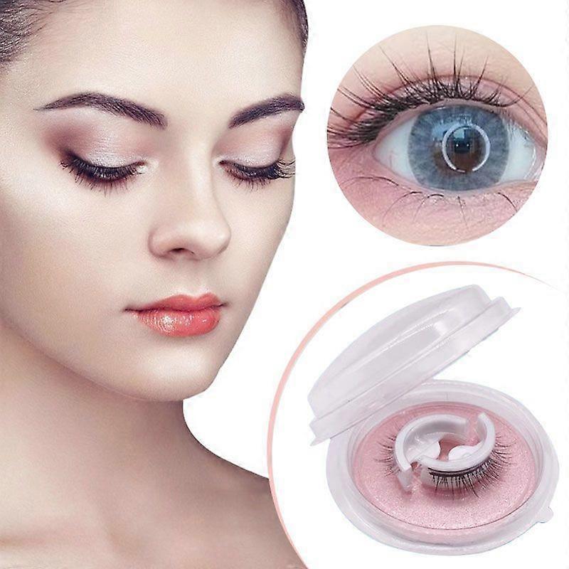 Reusable Self-Adhesive Eyelashes Natural Multiple reversible glue-free eyelashes