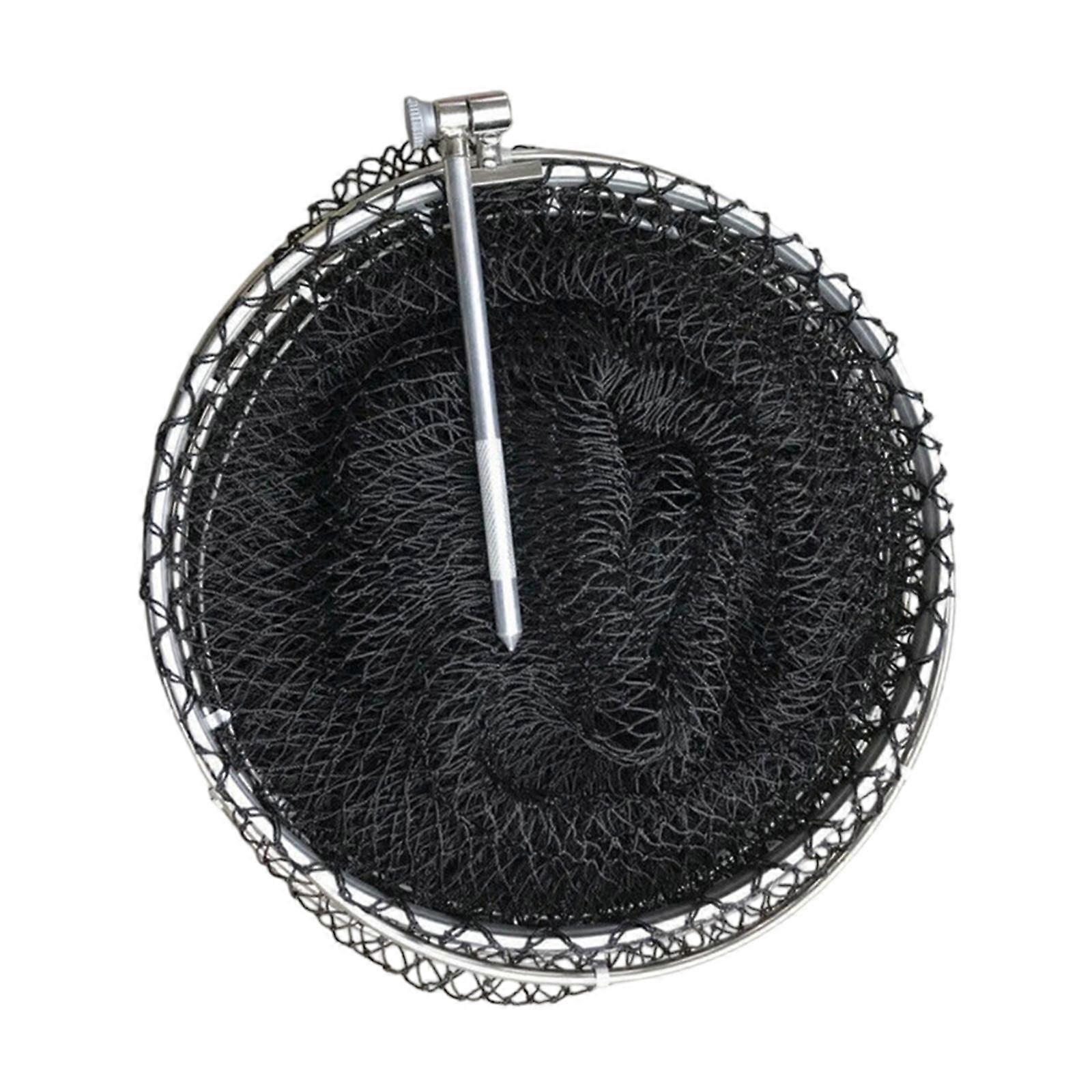 Balık Ağı Kafesi Balık Sepeti Güçlü Büyük Kapasiteli Hafif Katlanabilir Yüzer