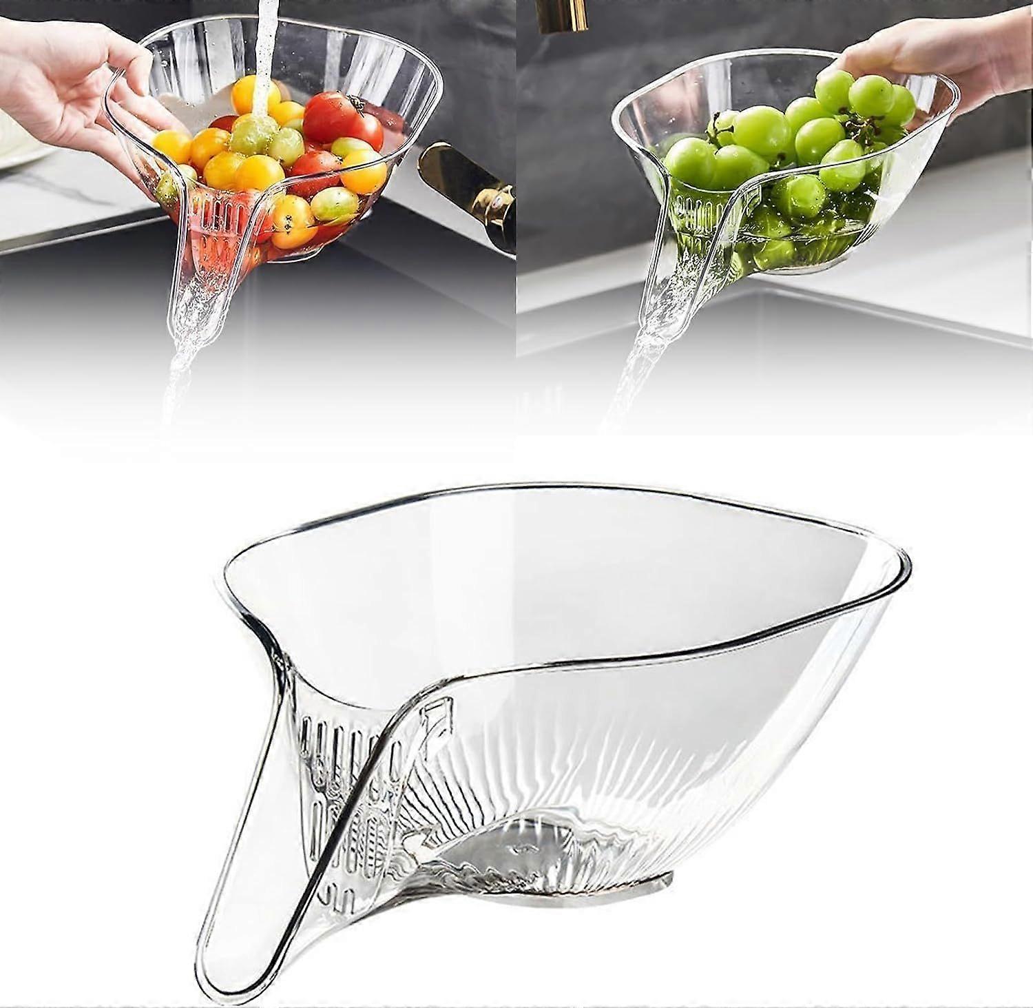 High quality brand new   Multi-functional Drain Basket with Spout, Plastic
