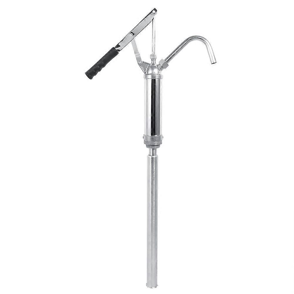 Lever Action Drum Pump for Oil Transfer, Hand Operated Extractor for Motor Oil, Lubricants, Kerosene, and Fuel Transfer