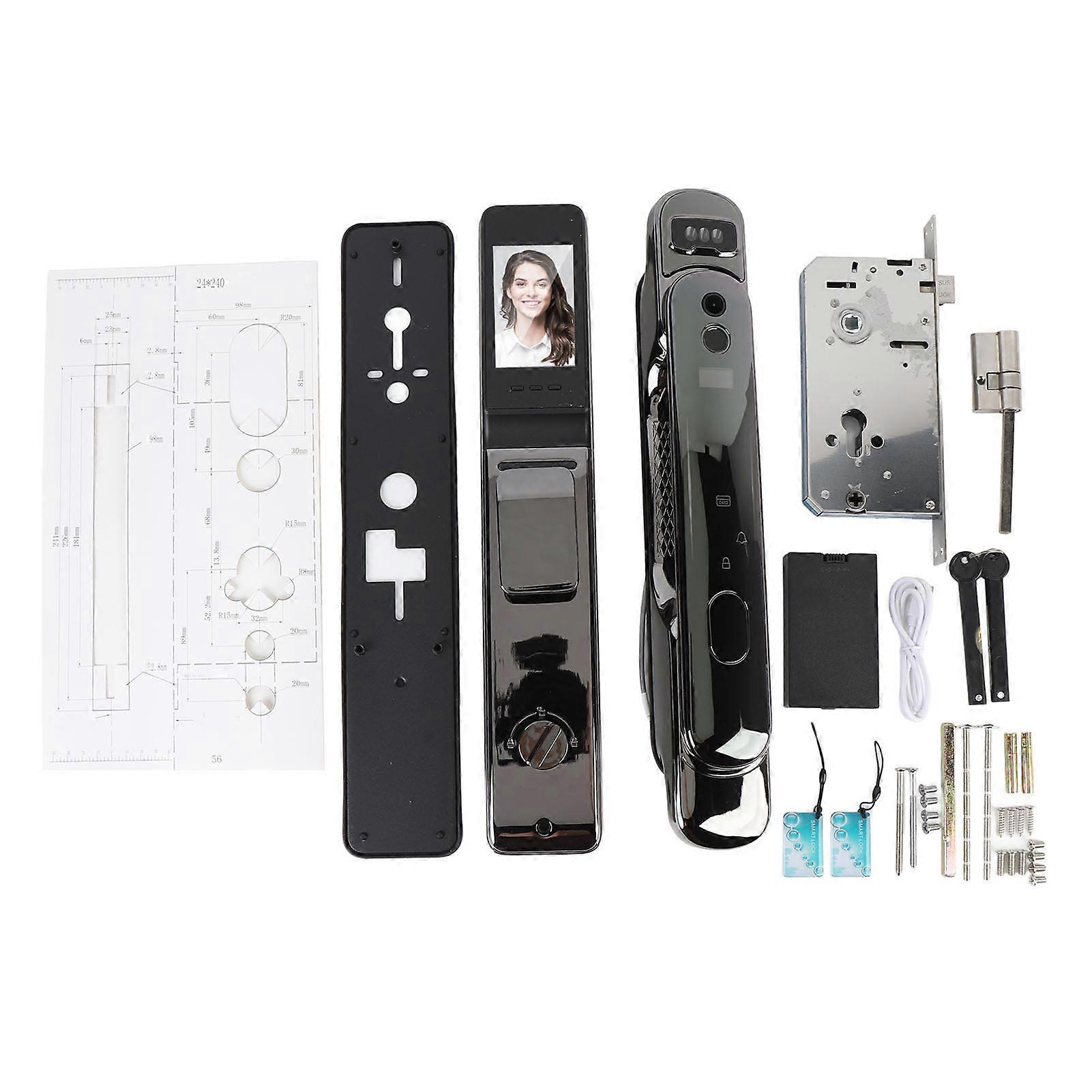 Upgrade Your Home Security with 3D Face Recognition Keyless Entry Smart Lock & Keypad