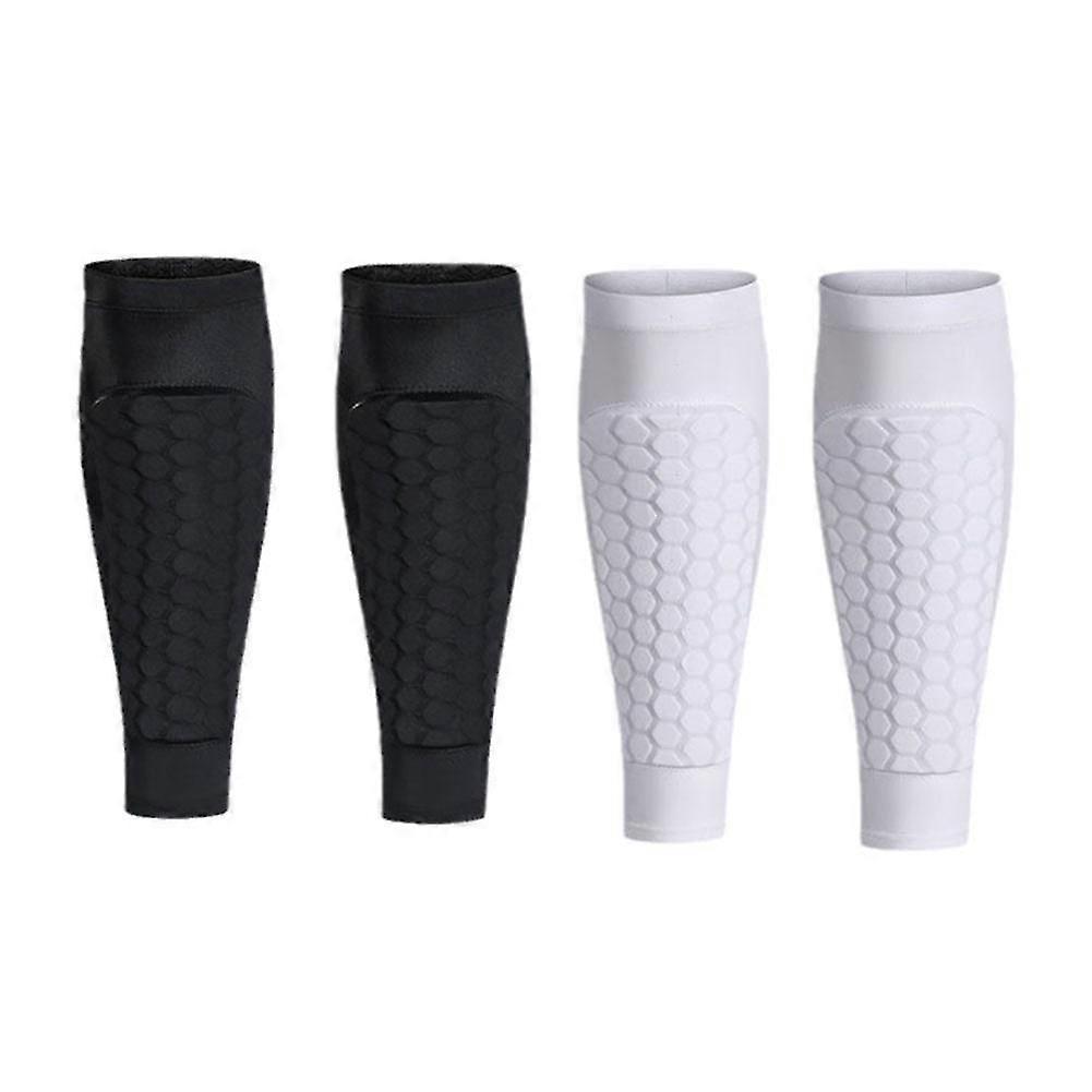 Μανίκια ποδιών Shin Guards Shockproof Honeycomb Nylon Support Sock Shin Protector