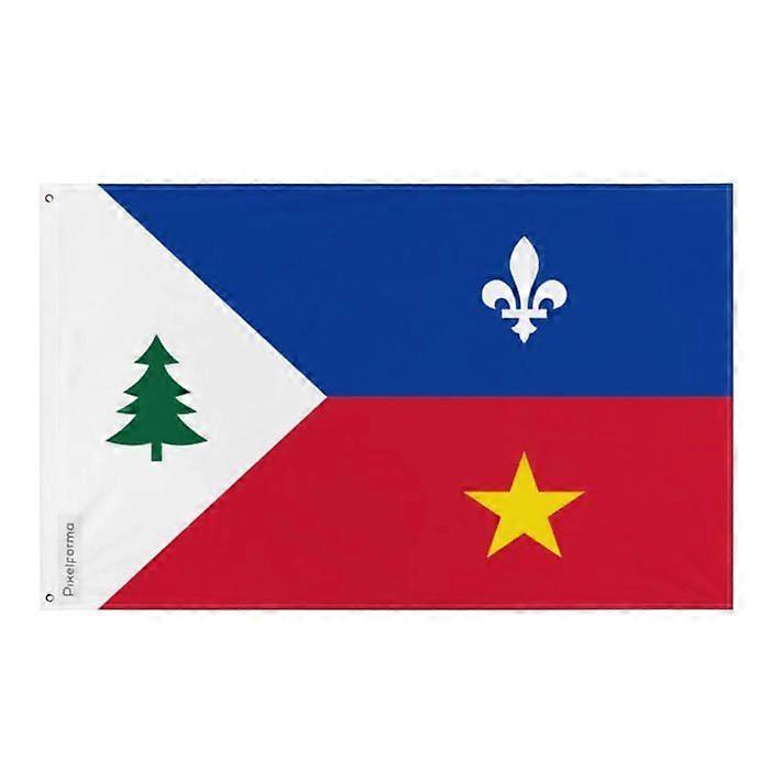 Acadian Flag of Aroostook County – 128 x 192 cm – Polyester – Metal Eyelets – Durable