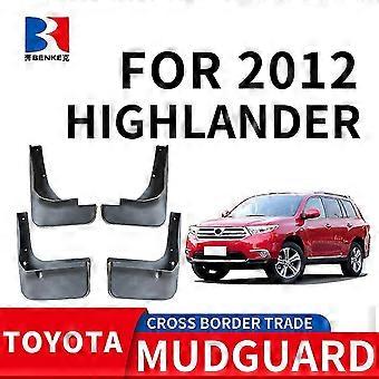 Suitable for 2012 Toyota Highlander Tire Fender Front And Rear Soft Rubber Material Mud Shield