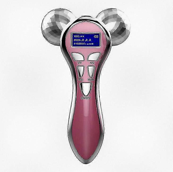 4D Microcurrent Pulse Roller Beauty Device for Multifunctional Facial Treatments and Skincare Solutions