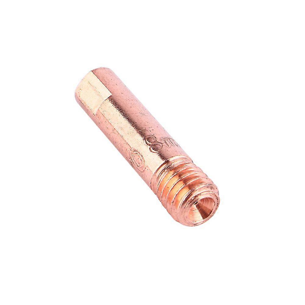 Högkvalitativt MB 15AK kopparledande munstycke 0,8 * 25 mm (säljs i förpackningar om 10)