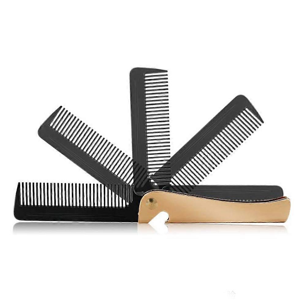 Gentle Foldable Comb, Supports Hair Health with Non Scratch and Free Features
