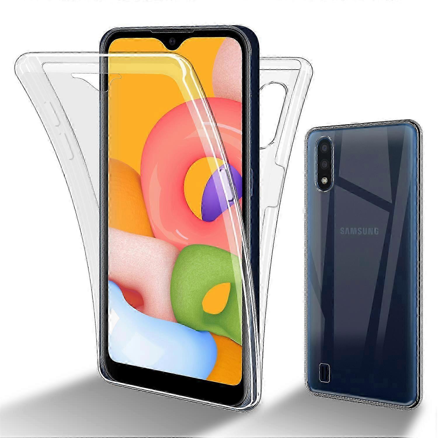 Protective Case for Compatible Brand Galaxy A01 - Full Coverage Soft TPU Material