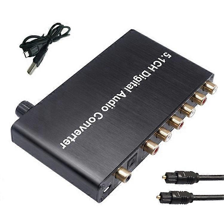 AY77 5.1CH Digital Audio Converter DTS / AC3 für DOLBY-Dekodierung SPDIF-Eingang auf 5.1-Decoder