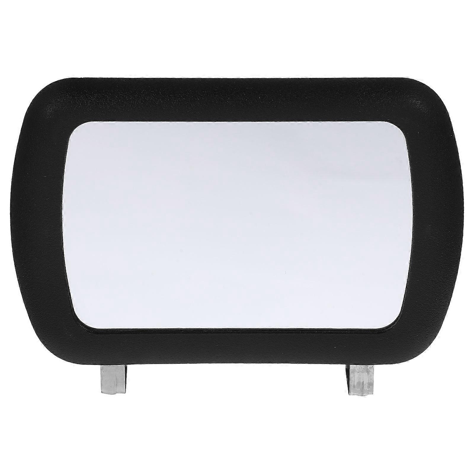 Car Visor Vanity Mirror with Clip Design for Passenger Seat – Glare Free Surface, Easy Installation, Portable Makeup Mirror for Touch Ups